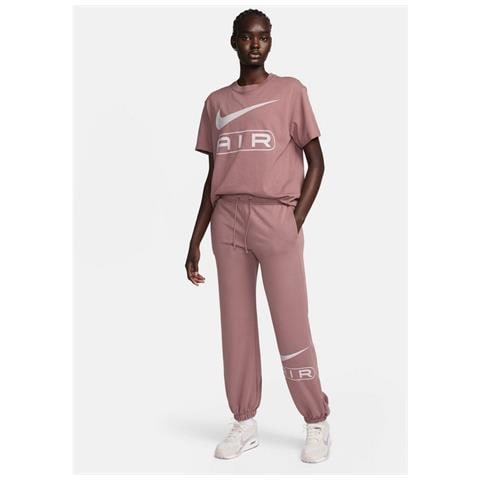 Air Mid-rise Fleece Jogger Fn1902-208, Donne, Rosa, Xs - Foto 2