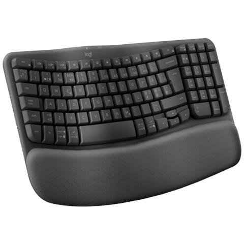 Wave Keys For Business Tastiera Rf Senza Fili + Bluetooth Qwerty Danese, Finlandese, Norvegese, Svedese Grafite - Foto 3