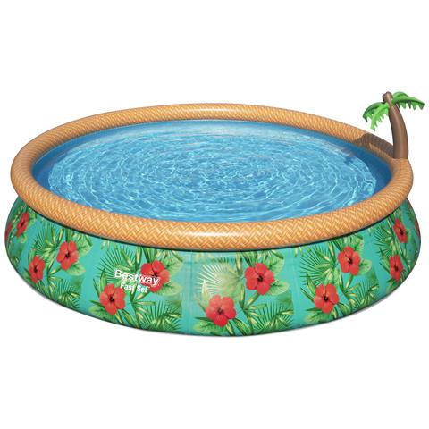 Piscina Con Anello Autoportante 457x84 Cm Paradise Palms Fast Set 57416 - Foto 2