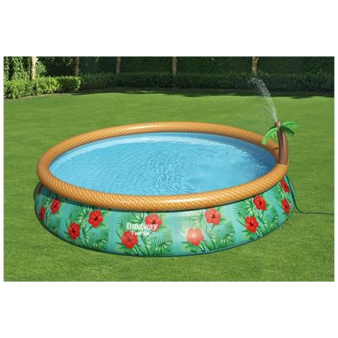 Piscina Con Anello Autoportante 457x84 Cm Paradise Palms Fast Set 57416 - Foto 1