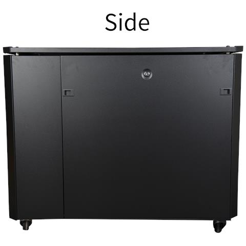 LOGON RSL12U61BL rack 12U Rack indipendenti Nero - Foto 5