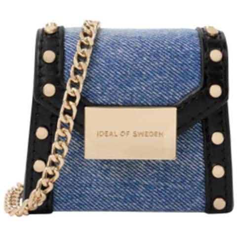 Custodia Per Airpods Mini Borsa Paloma Reworked Denim, Blu - Foto 2