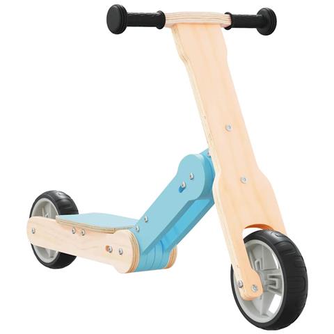 Monopattino per Bambini 2 in 1 Azzurro - Foto 1
