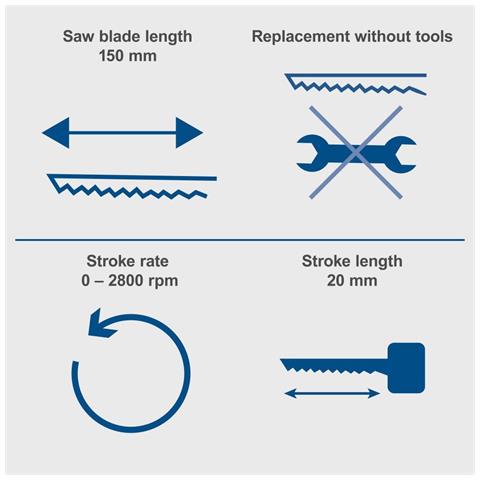 Sega A Gattuccio 20v Senza Batteria Ixes C-rs100-x - Foto 8