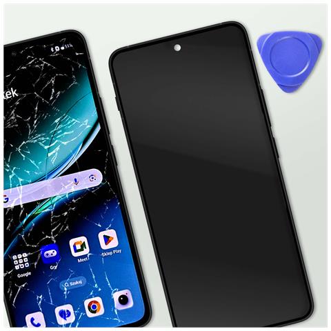 Schermo Lcd Completo Nord 4 Con Vetro Tattile E Telaio, Nero - Foto 2