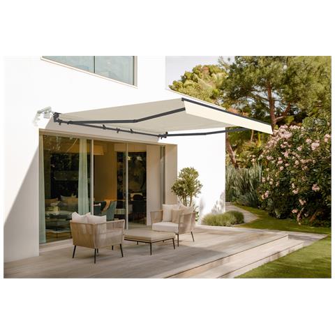 Tenda Da Sole Motorizzata Semicassonata Fazzio 4x3m Beige - Foto 1