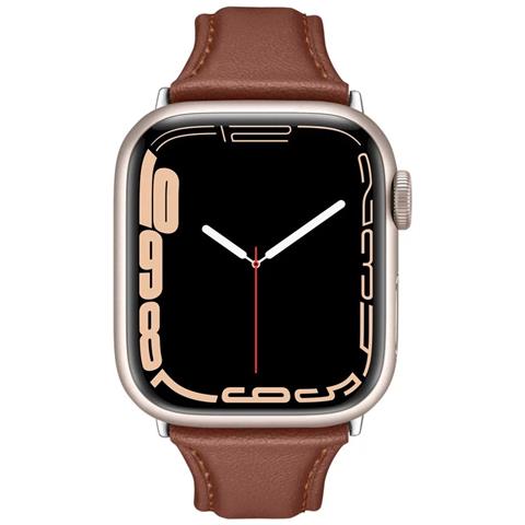 Cinturino In Pelle Spigen, Cyrill Kajuk 32mm, Chestnut - Foto 2