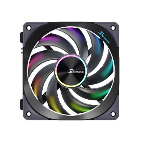 MagFlow ARGB Case per computer Ventilatore 12 cm Nero 1 pz - Foto 1