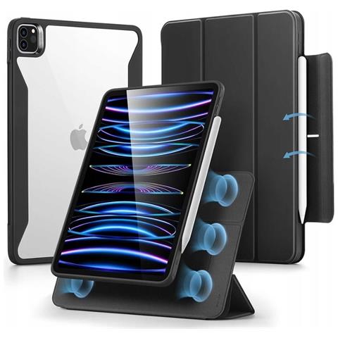 Custodia Magnetica In Tpu Per Ipad Pro 11"" 2018/2020/2022 Con Flip Protettivo - Foto 1