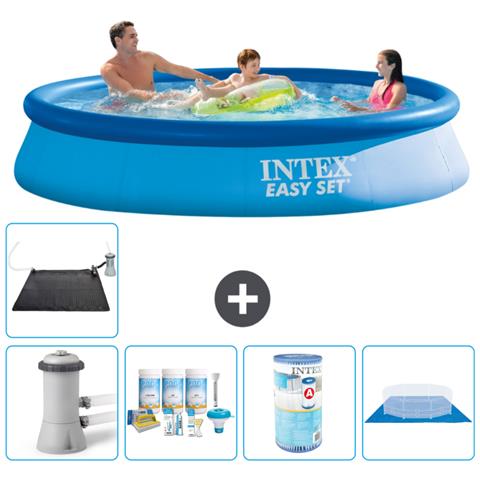 Piscina Fuori Terra - In Giro - 366x76 Cm - Blu - Include Accessori Coordinati A1041 - Foto 1