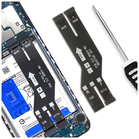 Cavo Scheda Madre Originale Per Galaxy A16 E Galaxy A17, Nero - Foto 4