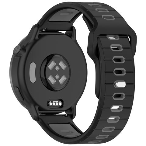 Cinturino In Silicone Per Garmin Vivoactive 6 Black+grey - Foto 2
