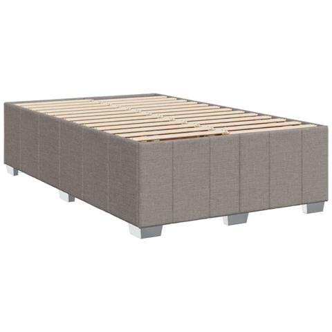 Giroletto a Molle con Materasso Tortora 120x190 cm in Tessuto - Foto 9