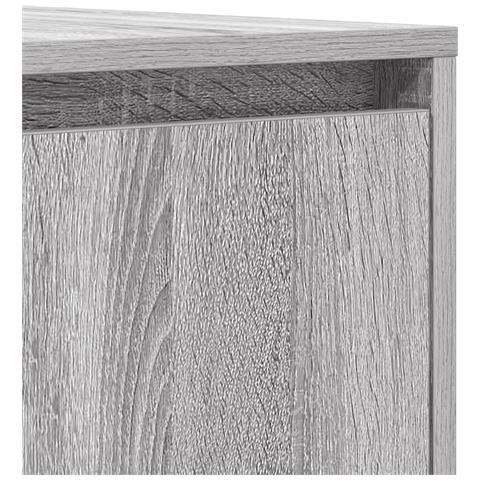 Mobile Grigio Sonoma 120x41x75 cm Legno ingegnerizzato - Foto 9
