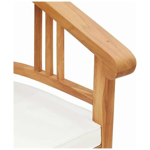 Sedie da giardino 2 pcs Marrone 63 x 58 x 89 cm - Foto 9