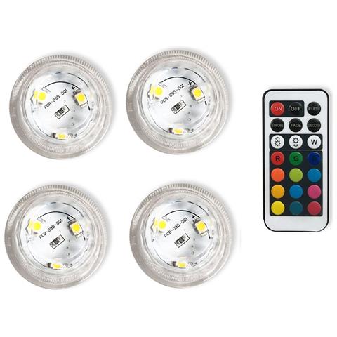 Luci Led A Forma Di Diamante Impermeabili Con Telecomando - Luci Sommergibili Che Cambiano Colore - Foto 1