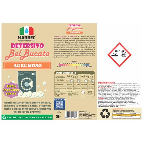 Detersivo Belbucato Agrumoso 5lt - Foto 2