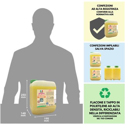 Detersivo Belbucato Agrumoso 5lt - Foto 3