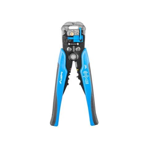NT-0104 pinza spellacavi Nero, Blu - Foto 1