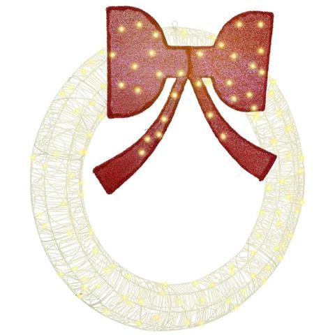 Ghirlanda con 150 LED Bianco caldo 120 cm Acrilico - Foto 1