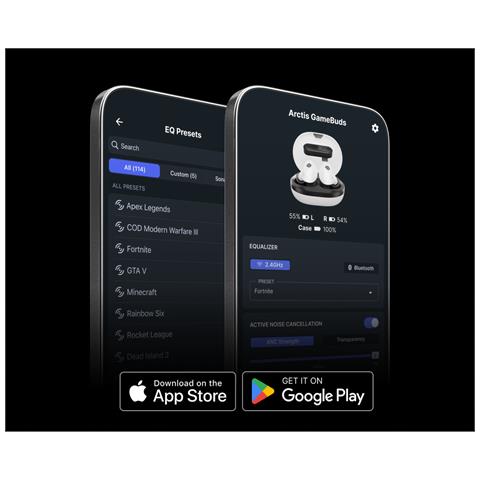 Arctis Gamebuds Auricolare Wireless In-ear Gaming Bluetooth Bianco - Foto 2