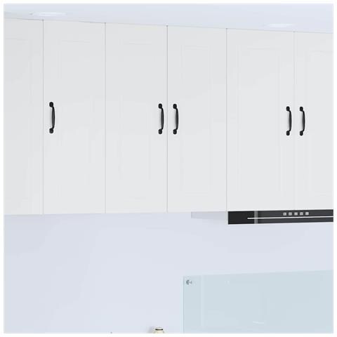 Pensile cucina Bianco 60 x 31 x 80 cm Legno multistrato - Foto 2