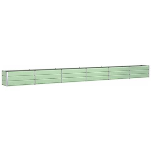 Fioriera Verde Pastello 480 x 50 x 45 cm Acciaio zincato - Foto 1