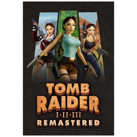 Tomb Raider I-III Remastered Starring Lara Croft Rimasterizzata Cinese semplificato, Ceco, Tedesca, DUT, Inglese, ESP, Finlandese, Francese, Greco, ITA, Giapponese, Polacco, POR-BRA, Russo, Sloveno, Svedese, Turco, Ucraino, Vietnamita PlayStation 4 - Foto 1