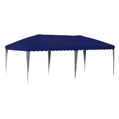 Tenda per feste a pop-up 575 x 290 x 245 cm Blu - Foto 1