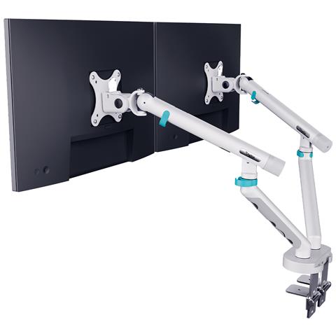 Supporto per monitor a doppio design, 2x 35", 2x 10 kg - Foto 2