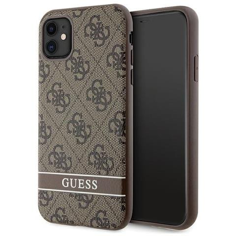 Guess 4g Stripes Cover Per Iphone 11 / Xr - Marrone - Foto 1