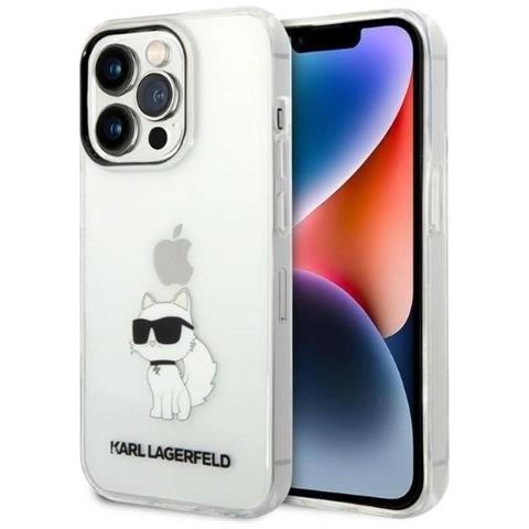 Karl Lagerfeld Klhcp14xhnchtct Iphone 14 Pro Max 6,7 Custodia Ikonik Choupette - Foto 1