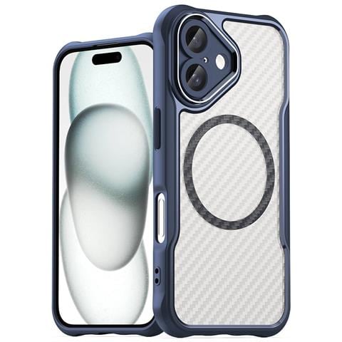 Custodia In Silicone Per Iphone 16 Plus - Blu - Foto 1
