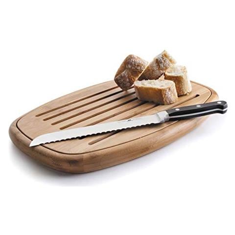 60491 Tagliere per il pane, beige, 40 x 27 x 3 cm - Foto 1