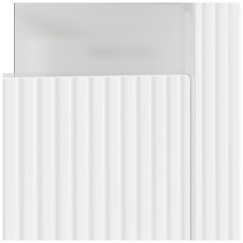 Mobile TV LED Bianco Lucido Legno ingegnerizzato - Foto 9