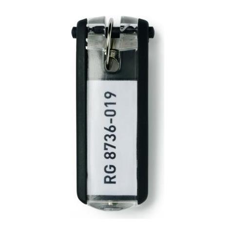 scatola 6 portachiavi key clip nero durable - Foto 2