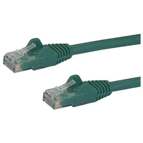 Cavo di rete CAT 6 - Cavo Patch Ethernet RJ45 UTP verde da 1m antigroviglio - cavo gigabit categoria 6 - Foto 1