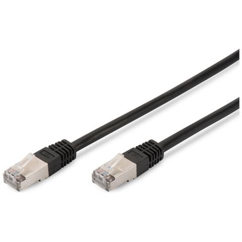 Cavo di Rete Cat. 5E SFTP 1 m - Nero - Foto 1