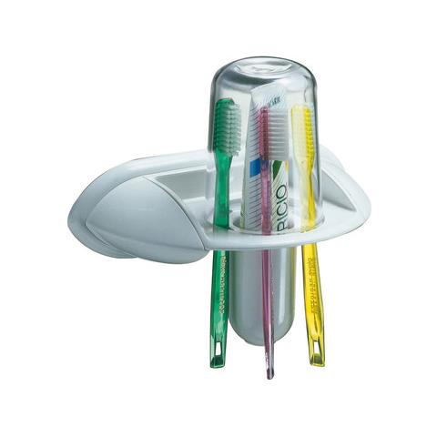 Portaspazzolini e bicchiere perla cm 22x6.7x12 - Foto 2