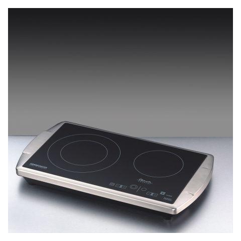 Piano cottura con due piastre 55 x 31 x 6,5 cm in vetroceramica - Foto 6