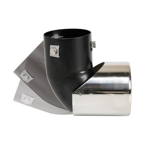 Terminale Ts-45 Acciaio Inox Diam. 50-63mm - Foto 2