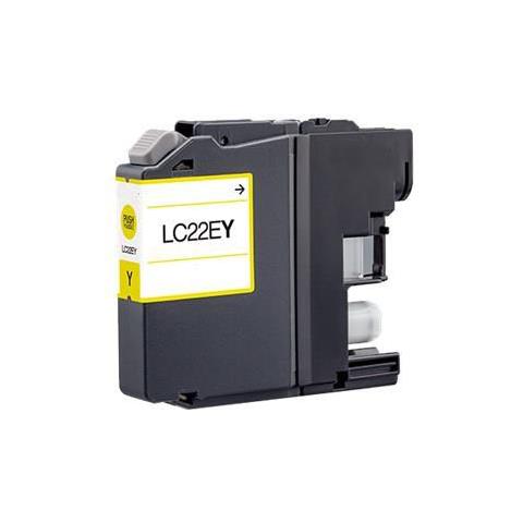 Cartucce Compatibile Con Brother Lc-22ey Mfc-j5920dw Giallo 1200pag. - Foto 1