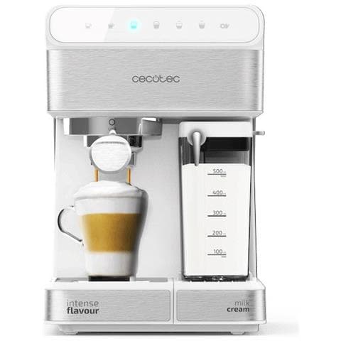 Macchina da Caffè Automatica Serbatoio 1.4 Lt Potenza 1350 Watt Colore Acciaio Inox /Bianco - Foto 1