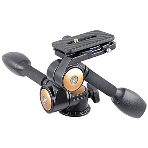 treppiedi Testa A 3vie Con Piastra Di Sgancio Rapido, Carico Di 6kg - Foto 1