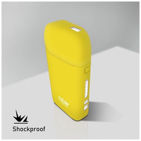 Soft Case Per IQOS 2.4/2.4 plus Pocket Charger, compatibile Con Iqos 2.4 Plus, Custodia Di Protezione Morbida Per Pocket Charger Silicone Soft Touch, Cover (lemonade) - Foto 2