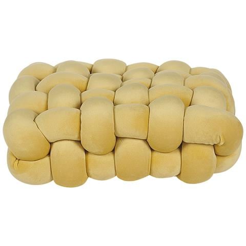 Cuscino A Nodo 30 X 30 Cm Giallo Sirali - Foto 12