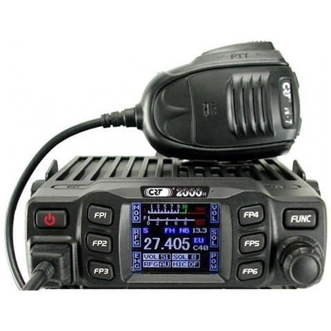 Stazione Radio Cb 2000h, 4w, Am / Fm, 12v, Asq, Scansione, Display A Colori, Programmabile - Foto 1