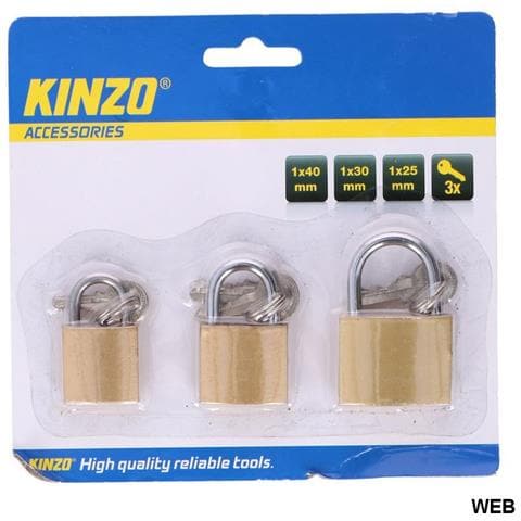Confezione 3 Lucchetti - Foto 2