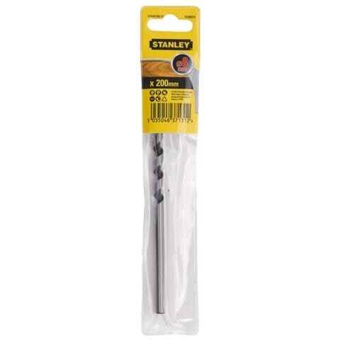STA52105-QZ, Drill, Punta per trapano elicoidale, Legno, Attacco cilindrico, Acciaio inossidabile, Polybag with hanging hole - Foto 4