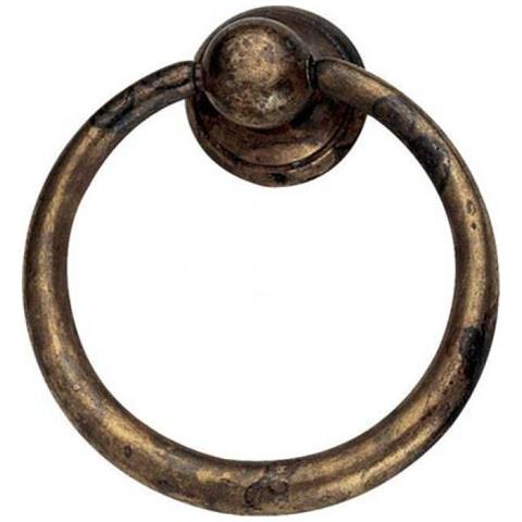 Maniglietta Mobili Arte Povera Mg26 Zama Ottone Anticato Mm 23 X 5 Pz - Foto 1